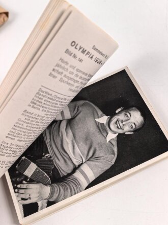 Olympia 1936 , Sammelbilderalbum Band I, Bilder Gruppe 53 mit 50 Bildern