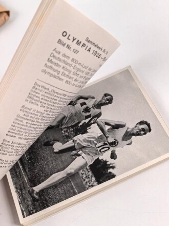 Olympia 1936 , Sammelbilderalbum Band I, Bilder Gruppe 53 mit 50 Bildern