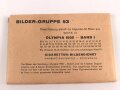 Olympia 1936 , Sammelbilderalbum Band I, Bilder Gruppe 53 mit 50 Bildern