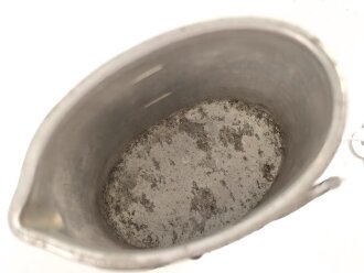 1.Weltkrieg, Trinkbecher aus Aluminium, Hersteller...