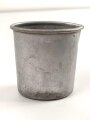 1.Weltkrieg, Trinkbecher aus Aluminium, Hersteller Aluminium und Metallwaren Fabrik Freising