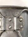 1.Weltkrieg, Trinkbecher aus Aluminium, Hersteller Wilhelm Berg , Kammerstück Infanterie Regiment 14