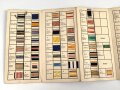Ordenbänder " Katalog" Otto Schickle Pforzheim, zusammengefaltet 10 x 20,5cm
