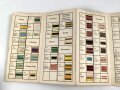 Ordenbänder " Katalog" Otto Schickle Pforzheim, zusammengefaltet 10 x 20,5cm