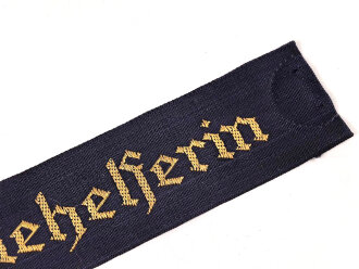 Ärmelband "Marinehelferin" , Breite 23cm