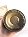 1.Weltkrieg, Feldpostpaket  mit zu befüllender Metalldose. Maße des Karton 7,5 x 10,5 x 10,5cm