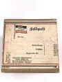 1.Weltkrieg, Feldpostpaket mit zu befüllender Metalldose. Maße des Karton 9 x 9 x 9cm
