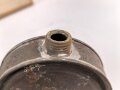 1.Weltkrieg, "Feldpostbrief" mit zu befüllendem Flachmann aus Metall. Maße des Karton 4 x 10,5 x 10,5cm