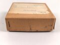 1.Weltkrieg, "Feldpostbrief" mit zu befüllendem Flachmann aus Metall. Maße des Karton 4 x 10,5 x 10,5cm