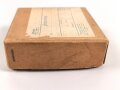 1.Weltkrieg, "Feldpostbrief" mit zu befüllendem Flachmann aus Metall. Maße des Karton 4 x 10,5 x 10,5cm