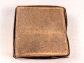1.Weltkrieg, "Feldpostbrief" mit zu befüllendem Flachmann aus Metall. Maße des Karton 4 x 10,5 x 10,5cm