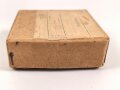 1.Weltkrieg, "Feldpostbrief" mit zu befüllendem Flachmann aus Metall. Maße des Karton 4 x 10,5 x 10,5cm