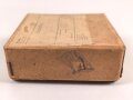 1.Weltkrieg, "Feldpostbrief" mit zu befüllendem Flachmann aus Metall. Maße des Karton 4 x 10,5 x 10,5cm