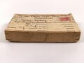 1.Weltkrieg, leerer "Feldposbrief", dieser gelaufen, Maße des Karton 14 x 8 x 2cm