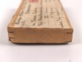 1.Weltkrieg, leerer "Feldposbrief", dieser gelaufen, Maße des Karton 14 x 8 x 2cm