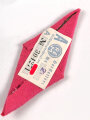 Ärmelraute rosa, mit RZM Etikett, leichter Mottenschaden