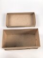 1.Weltkrieg, "Feldpostbrief" mit zu befüllenden Pappdosenl. Maße des Karton 14 x 7,5 x 7cm