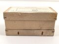 1.Weltkrieg, "Feldpostbrief" mit zu befüllenden Pappdosenl. Maße des Karton 14 x 7,5 x 7cm