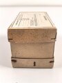 1.Weltkrieg, "Feldpostbrief" mit zu befüllenden Pappdosenl. Maße des Karton 14 x 7,5 x 7cm