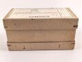 1.Weltkrieg, "Feldpostbrief" mit zu befüllenden Pappdosenl. Maße des Karton 14 x 7,5 x 7cm