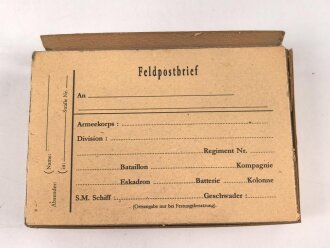 1.Weltkrieg, "Feldpostbrief" mit Haselnuß...
