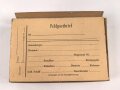 1.Weltkrieg, "Feldpostbrief" mit Haselnuß Zigarren- und Zigarettenspitzen. Maße des Karton 12 x 8 x 3cm