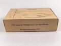 1.Weltkrieg, "Feldpostbrief" mit Haselnuß Zigarren- und Zigarettenspitzen. Maße des Karton 12 x 8 x 3cm