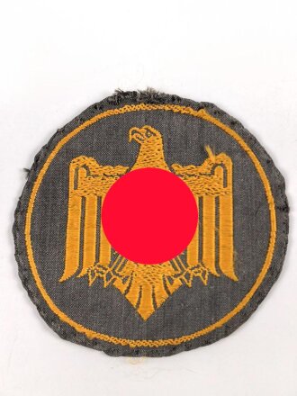 Nationalsozialistischer Reichsbund für Leibesübungen, Mitgliedsabzeichen für den Sportanzug, getragenes Stück