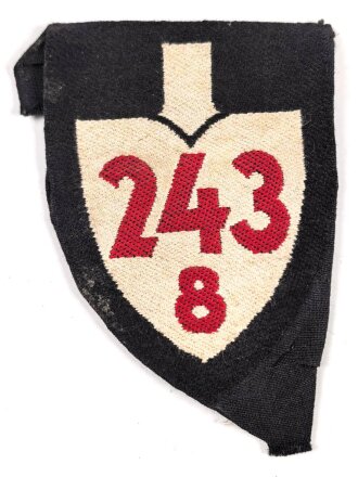 Reichsarbeitsdienst Ärmelspaten  "243 / 8"