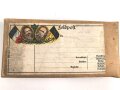 1.Weltkrieg, "Feldpost" Deckel, Maße des Karton 16 x 8 x 3cm
