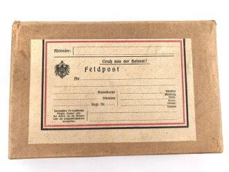 1.Weltkrieg, leerer "Feldpost" Karton,...