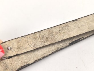Belederung für eine Feldflasche der Wehrmacht. Ungebraucht, Lagerschaden, datiert 1942