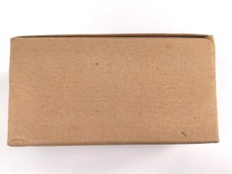 1.Weltkrieg, "Feldpostbrief" mit zu befüllender Pappdose. Maße des Karton 13 x 7 x 7cm