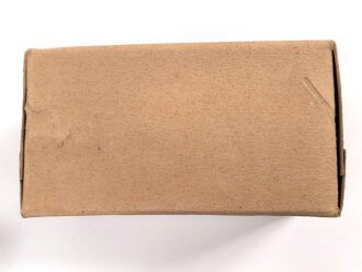 1.Weltkrieg, "Feldpostbrief" mit zu befüllender Pappdose. Maße des Karton 13 x 7 x 7cm