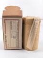 1.Weltkrieg, "Feldpostbrief" mit zu befüllender Pappdose. Maße des Karton 13 x 7 x 7cm