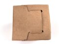 1.Weltkrieg, "Feldpostbrief" mit zu befüllender Pappdose. Maße des Karton 13 x 7 x 7cm