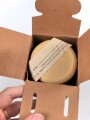 1.Weltkrieg, "Feldpostbrief" mit zu befüllender Pappdose. Maße des Karton 13 x 7 x 7cm