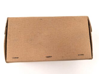 1.Weltkrieg, "Feldpostbrief" mit zu befüllender Pappdose. Maße des Karton 13 x 7 x 7cm