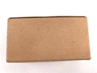 1.Weltkrieg, "Feldpostbrief" mit zu befüllender Pappdose. Maße des Karton 13 x 7 x 7cm