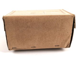 1.Weltkrieg, "Feldpostbrief" mit zu befüllender Pappdose. Maße des Karton 13 x 7 x 7cm