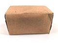 1.Weltkrieg, "Feldpostbrief" mit zu befüllender Pappdose. Maße des Karton 13 x 7 x 7cm