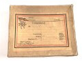 1.Weltkrieg, leerer "Feldpostbrief" Karton, Maße des Karton 15 x 12 x 3,5cm