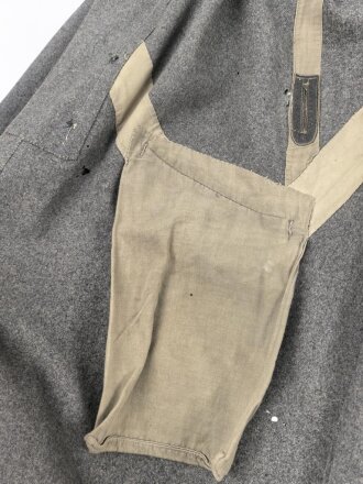 Kaiserreich, Mantel Modell 1908 . Erleichterte Ausführung, einige Mottenschäden, dennoch in gutem Gesamtzustand