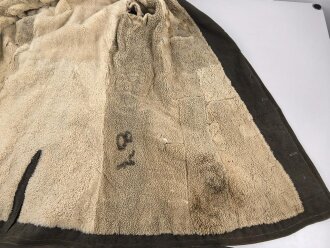 1.Weltkrieg , feldgrauer, schwerer Wintermantel in gutem Gesamtzustand, sieht man so auch bei der Fliegertruppe.
