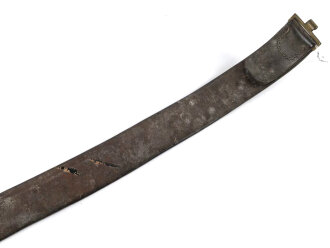 Kaiserreich, Koppelriemen für Mannschaften, guter Zustand, Gesamtlänge 94cm
