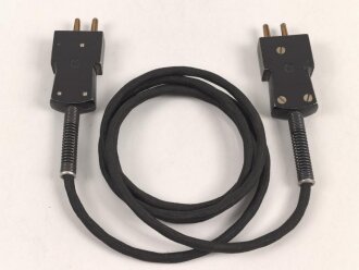 Verbindungskabel mit zweipoligem Stecker von Siemens.  Alter und Herkunft unbekannt