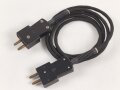 Verbindungskabel mit zweipoligem Stecker von Siemens.  Alter und Herkunft unbekannt