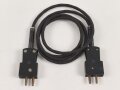 Verbindungskabel mit zweipoligem Stecker von Siemens.  Alter und Herkunft unbekannt
