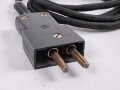Verbindungskabel mit zweipoligem Stecker von Siemens.  Alter und Herkunft unbekannt