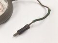 Elementprüfer in feldgrauerm Blechgehäuse. Alter und Herkunft unbekannt, Funktion nicht geprüft